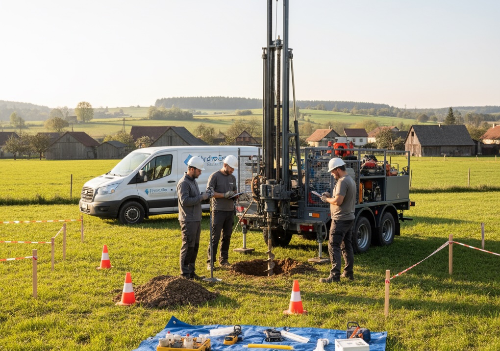 hydrogeologický průzkum pro jímky a septiky